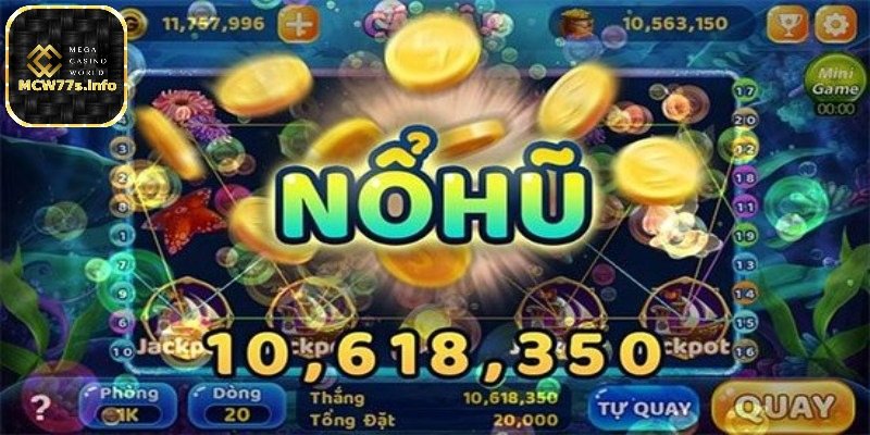 Nổ hũ online - Game slot đổi thưởng hấp dẫn tại MCW77 6 Tận dụng vòng quay demo free